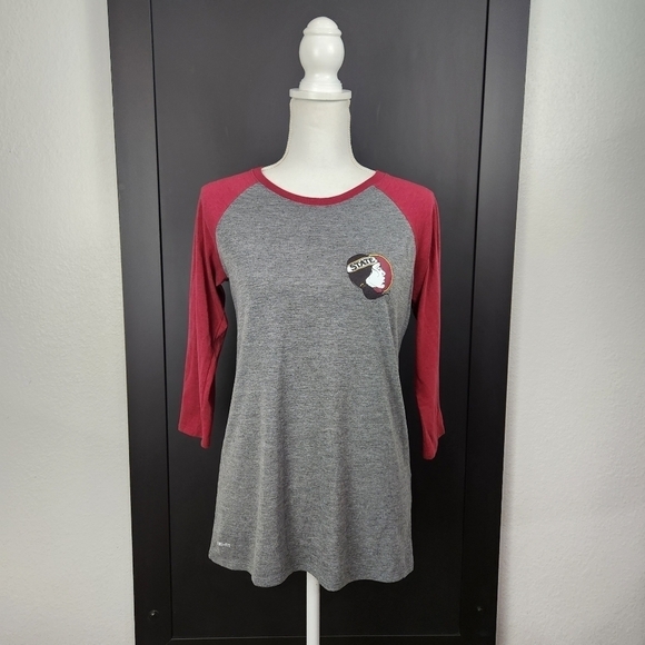 THE Nike Tee Dri Fit FSU Women's Shirt Size Medium - Picture 1 of 9